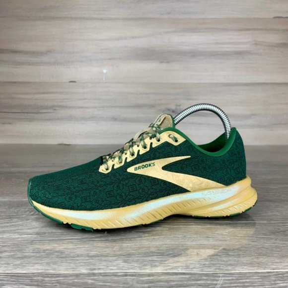 Brooks Shoes - Green Brooks Launch 7 Lucky Run Womens Shoes Size 7.5